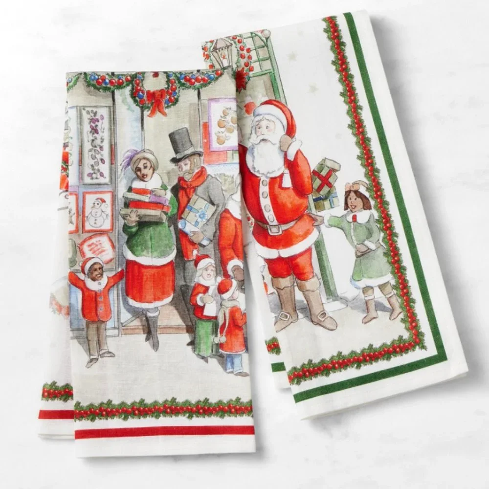 Williams Sonoma Town Square Towel Set of 2